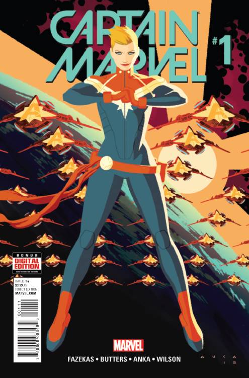 Captain Marvel 1 Cover