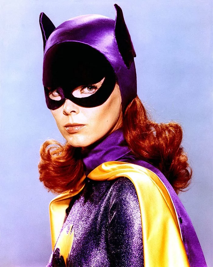 Yvonne Craig as the high-kicking Batgirl