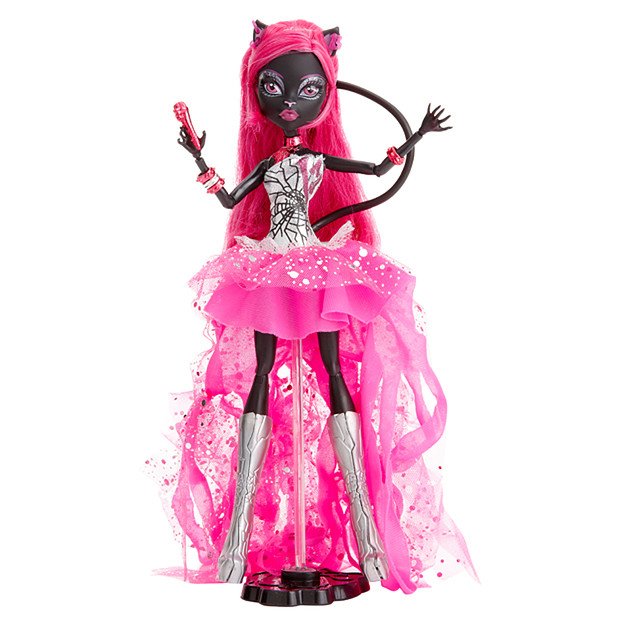 'Monster High''s fictional pop star Catty Noir, a werecat.