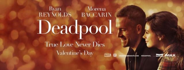 Deadpool Valentines Day banner