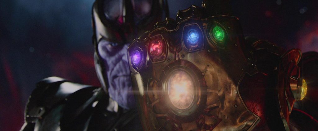 Avengers Infinity War Thanos banner