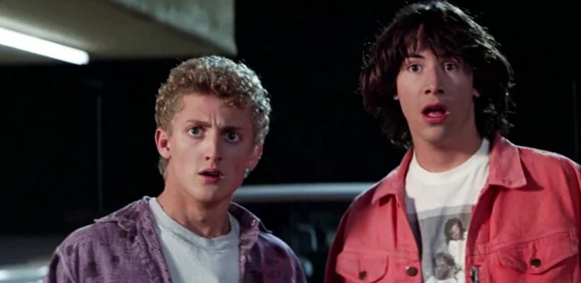 Bill and Ted Keanu Reeves