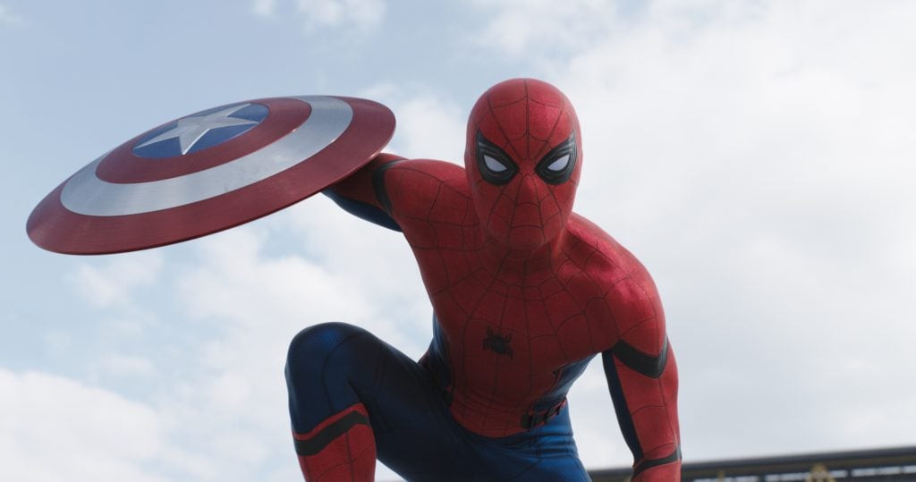Captain America Civil War Spiderman still 2