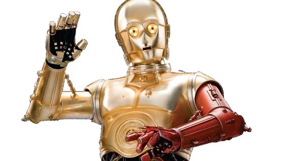 Star Wars The Force Awakens C3PO red arm Anthony Daniels
