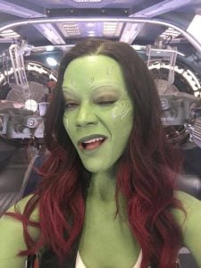 Zoe Saldana Guardians of the Galaxy 2 gotg