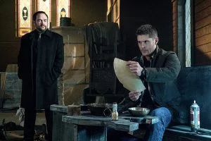 The Winchesters and Crowley summon Lucifer...obviously it doesn't go as planned.