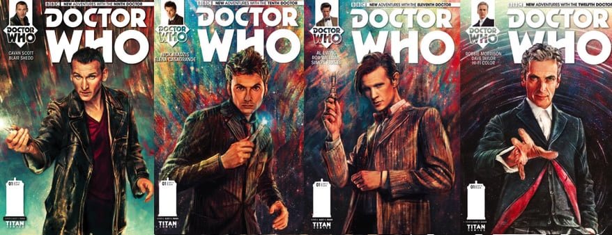 Doctor Who Titan Comics banner