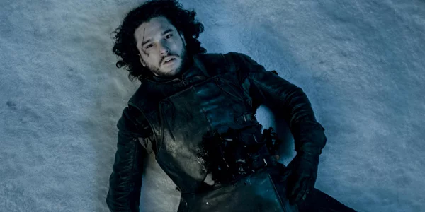 jon snow dead on the ground