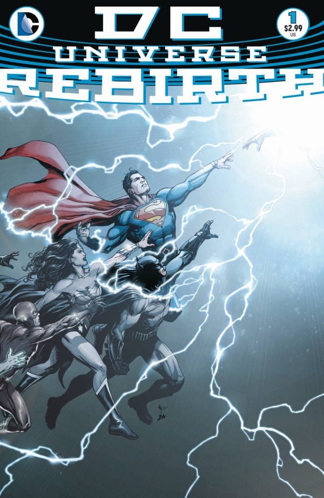 DC Universe Rebirth 1 Cover