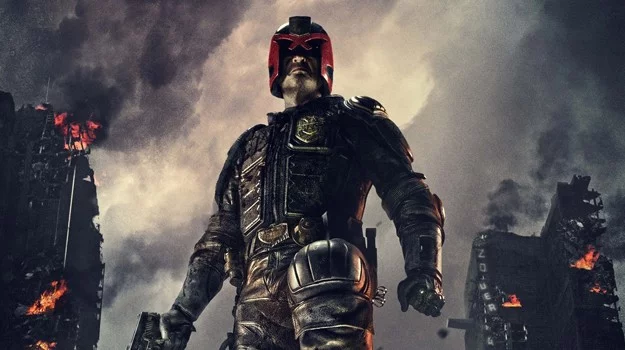 Dredd Karl Urban poster slice
