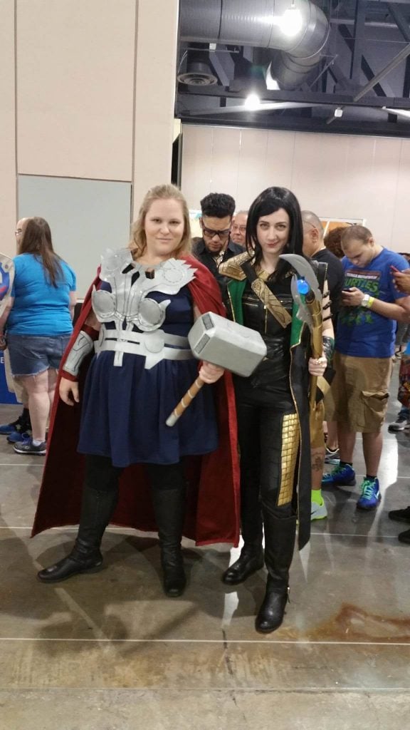 Thor and Loki Wizard World Philadelphia 2016
