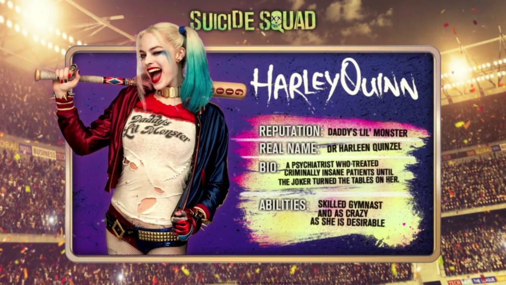 Harley Quinn squad card