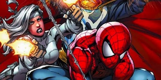Spider-Man Silver Sable banner