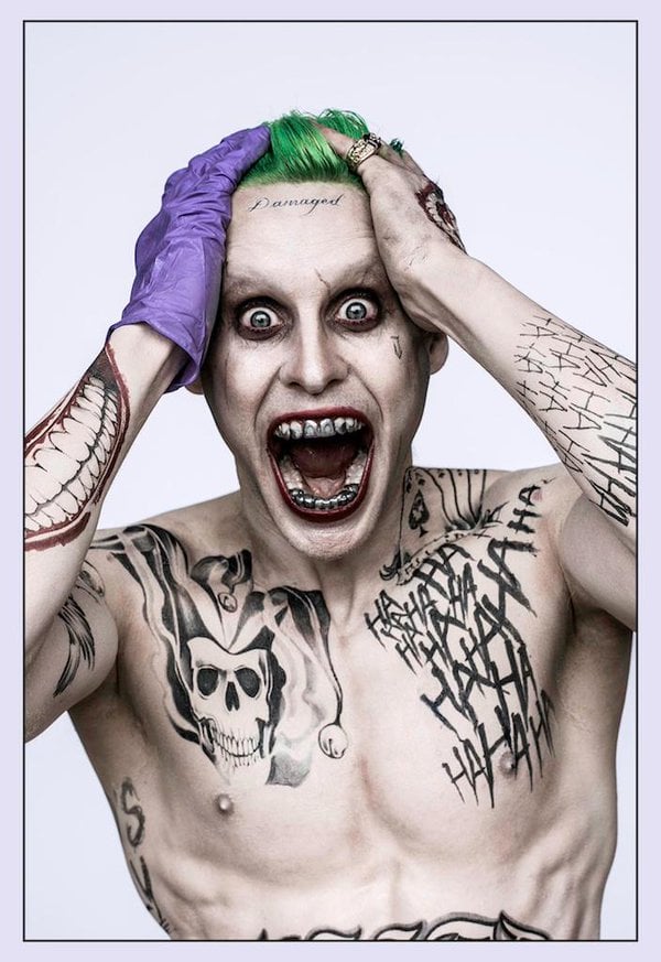 The Joker Suicide Squad tattoos