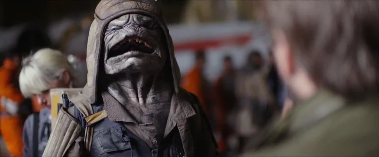 Star Wars Rogue One big mouth