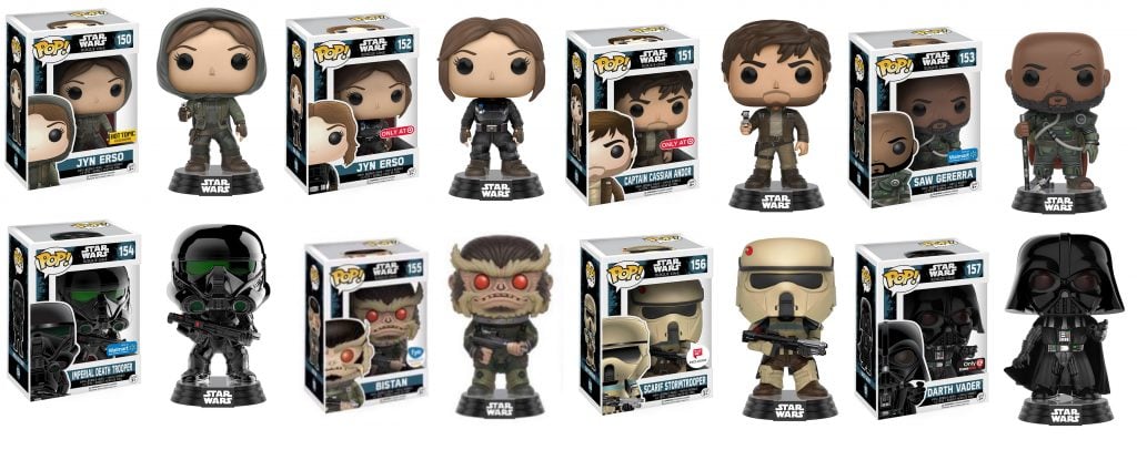 funko rogue one exclusives