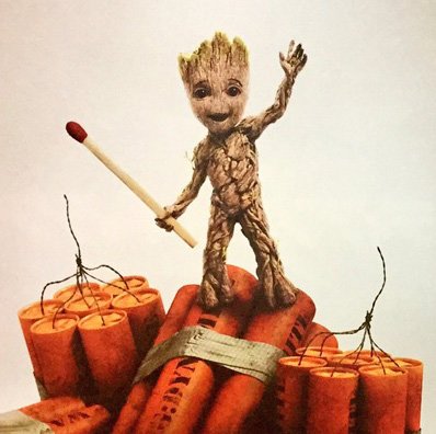Guardians of the Galaxy Vol 2 Groot dynamite