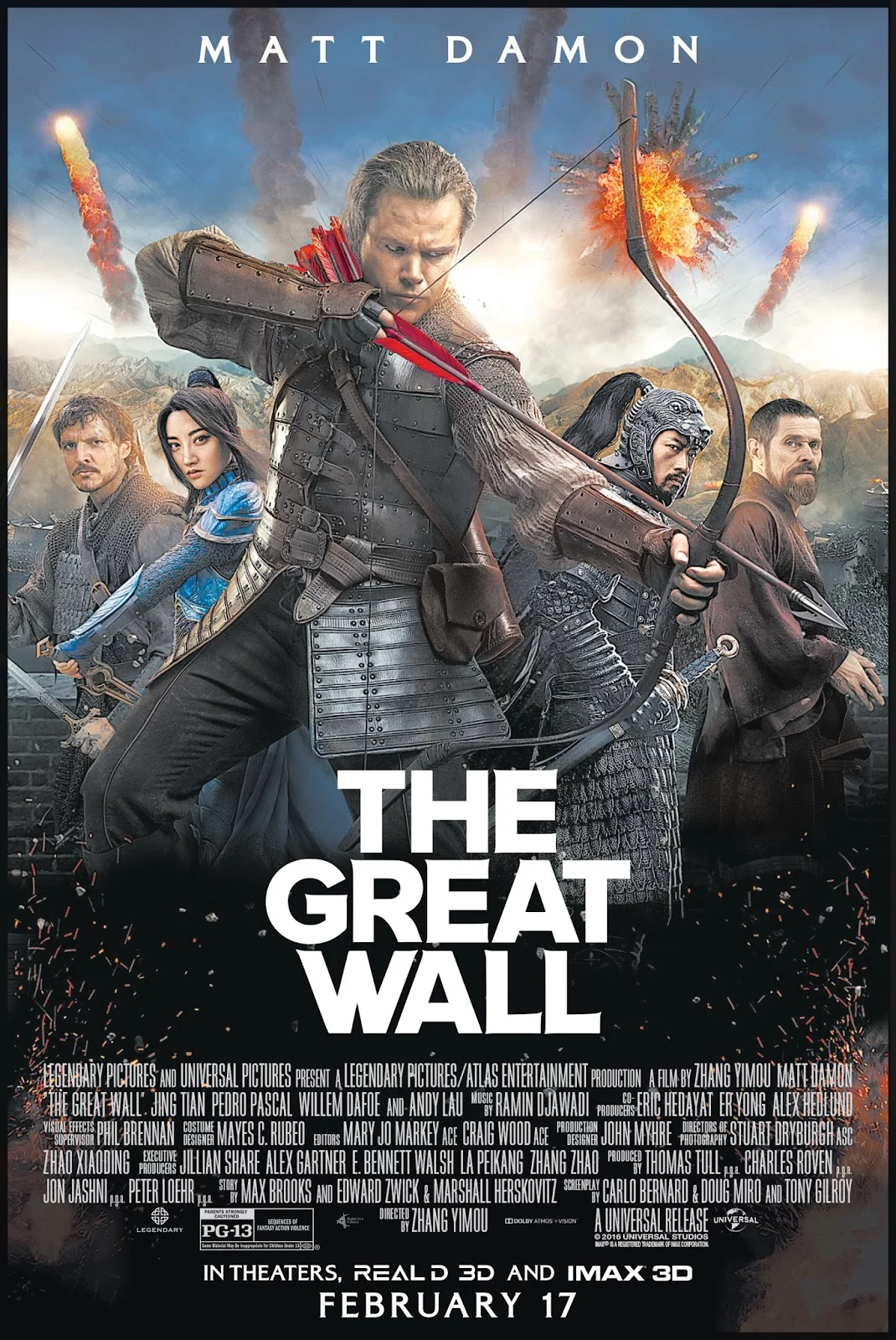 The Great Wall poster