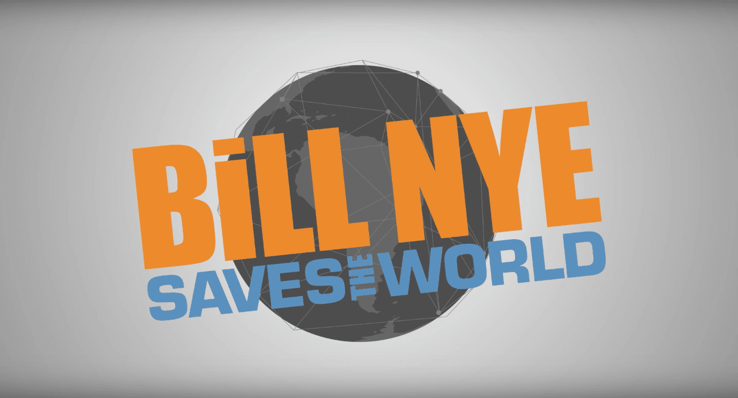 Bill Nye Saves the world logo
