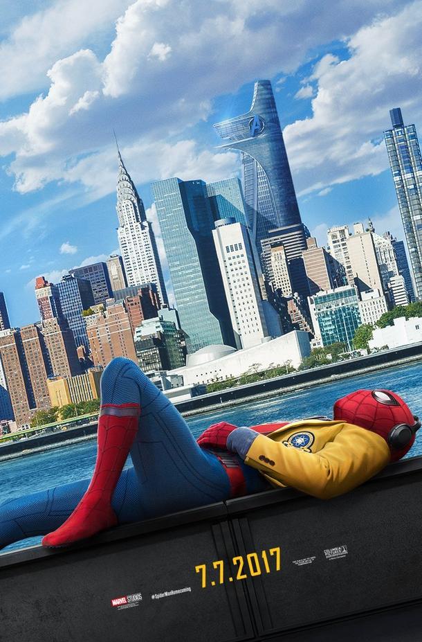 Spiderman Homecoming lay down poster