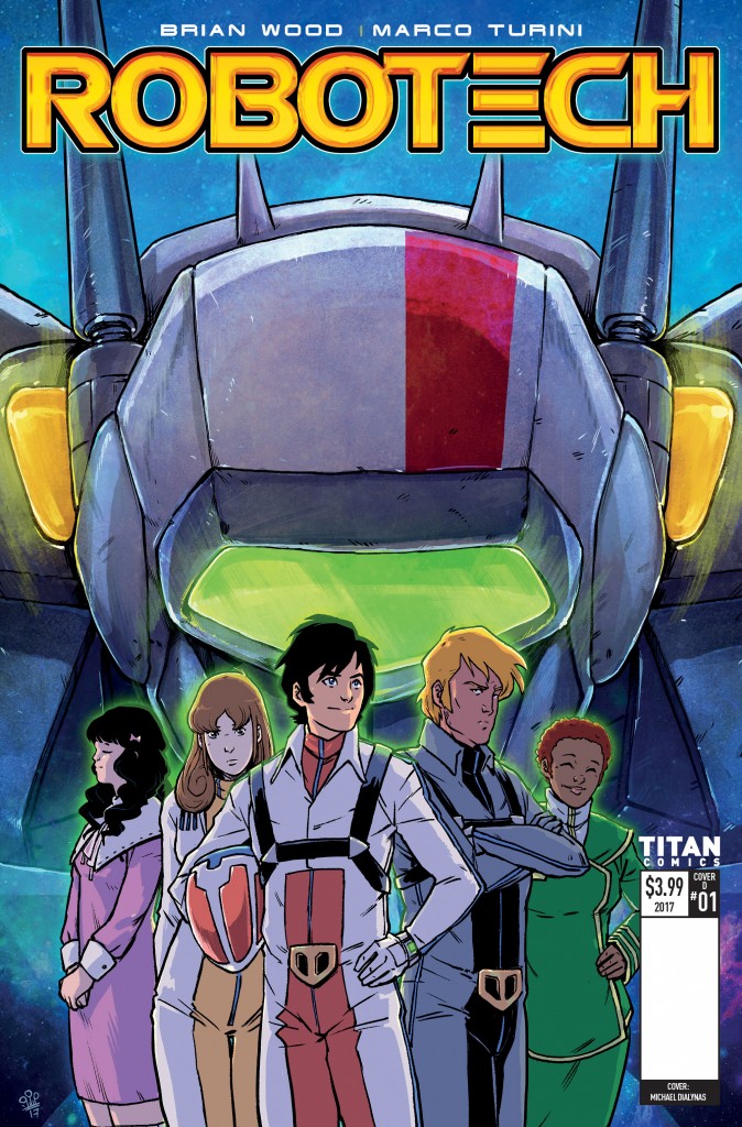 Robotech Issue 1 Cover D Mike Dialynas