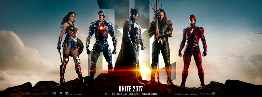 justice league wide poster