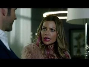 Chloe trying to work through her issues with Lucifer abandoning her.
