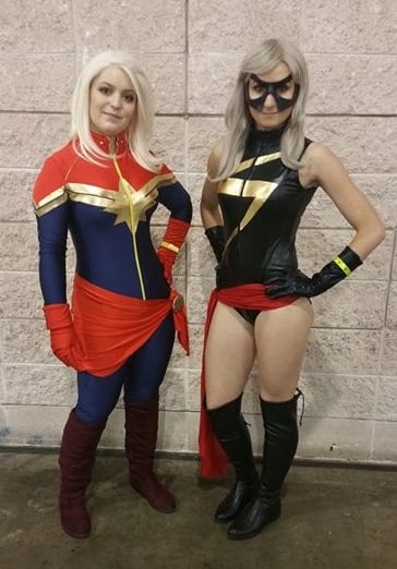 captain and Ms marvel