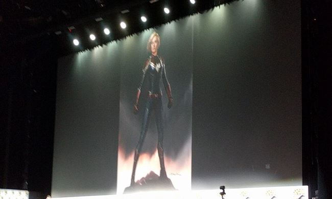 Captain Marvel full suit concept art