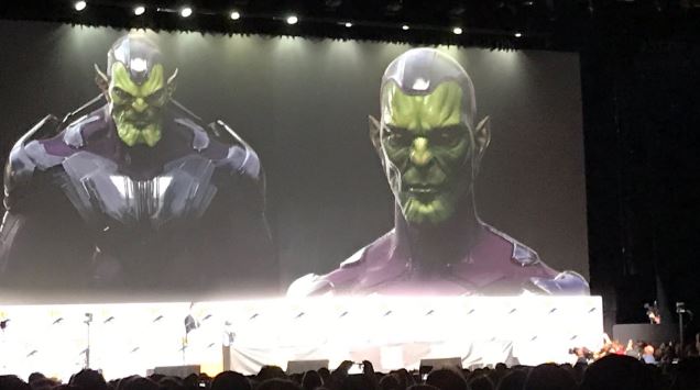 Captain Marvel skrull concept art