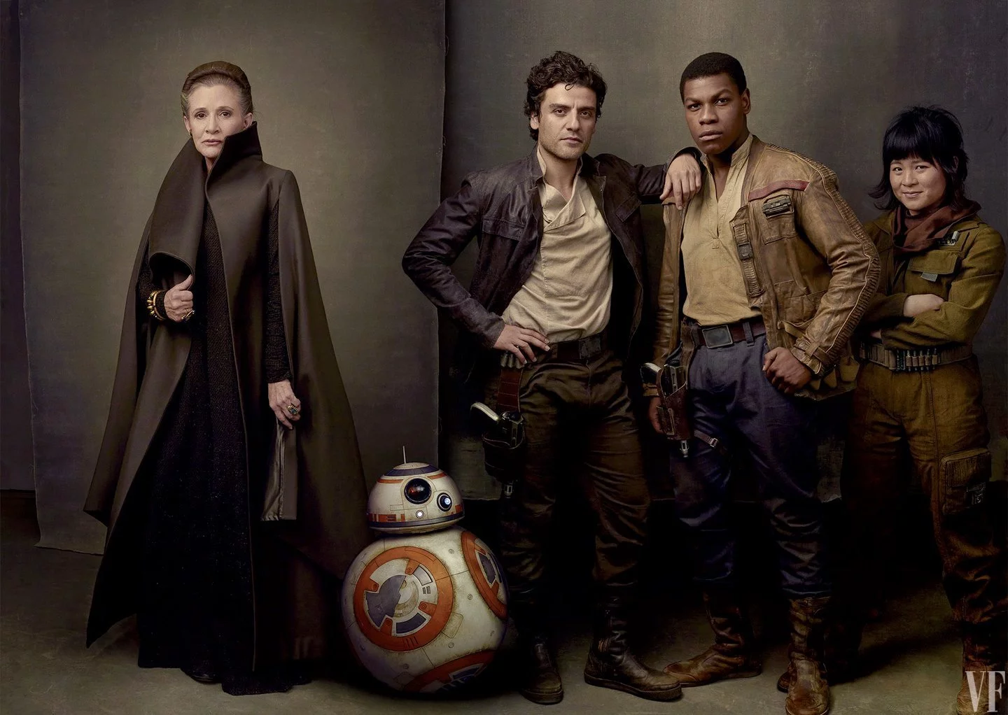 last jedi carrie fisher