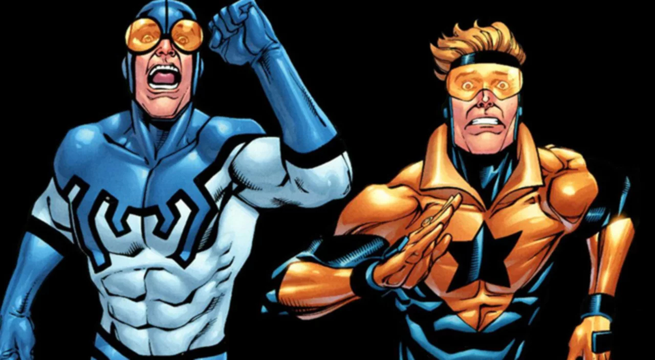 Booster Gold and Blue Beetle