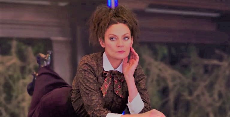 DR DOCTOR WHO MISSY MICHELLE GOMEZ LIFESIZE CARDBOARD STANDUP STANDEE CUTOUT NEW 