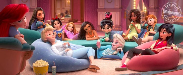 Check Out The Disney Princess Scene From Ralph Breaks The Internet!
