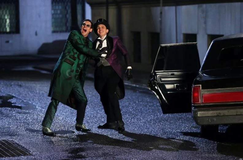 gotham penguin riddler