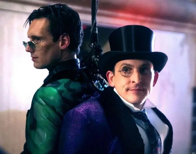 gotham penguin riddler