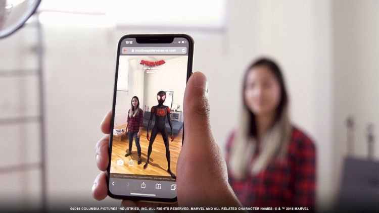 If You Love Augmented Reality, Then Check Out The Spider-Verse Web AR Experience'