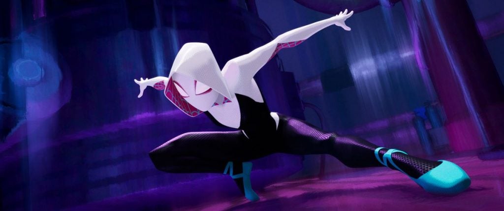 About Gwen Time: New Spider-Man: Into The Spider-Verse TV Spot Shows Gwen Stacy In Action