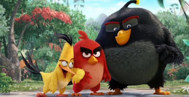 Ruvio 's Angry Birds movie screenshot