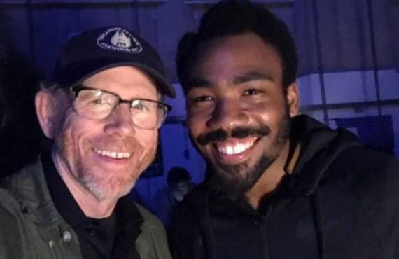 donald glover ron howard solo a star wars story