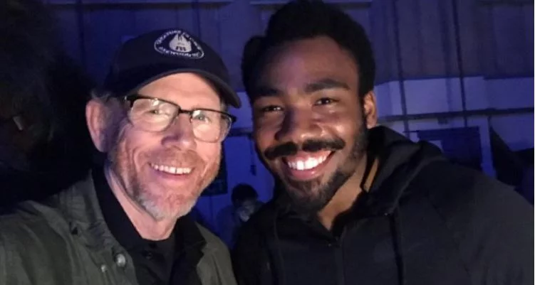 donald glover ron howard solo a star wars story