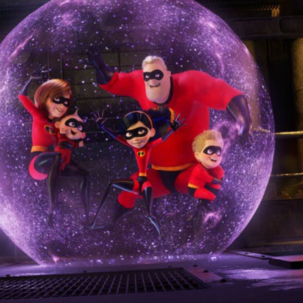New 'Incredibles 2' Clips Show The Family In Action And A Mischie...