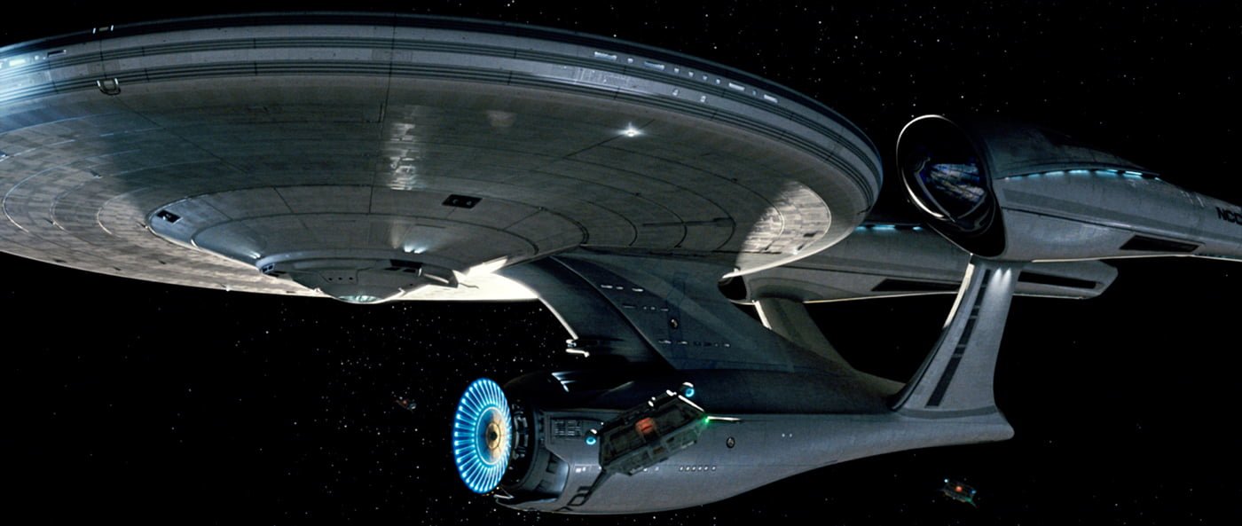 The Enterprise via Star Trek 2009