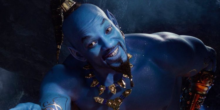 Aladdin Will Smith as the Genie