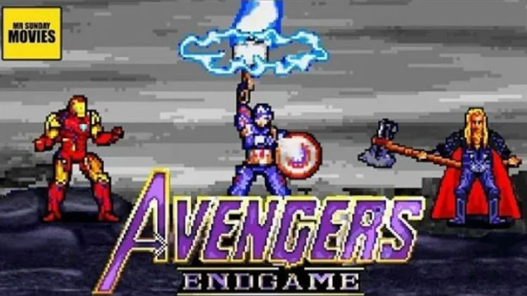 "Avengers Assemble!" In This Amazing 16-Bit Translation Of The Final 'Avengers: Endgame' Fight Scene
