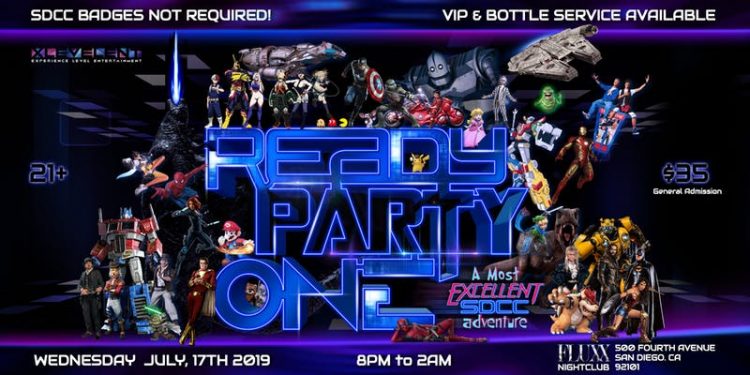 Nerds Like Us Is Back To Host 'Ready Party One' And 2 New Events At SDCC This Year