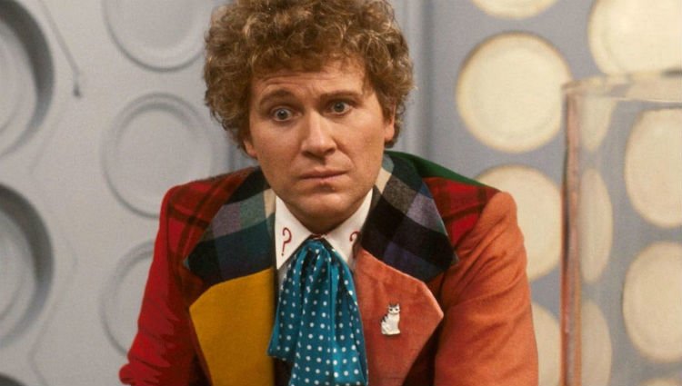 colin baker as the 6th doctor