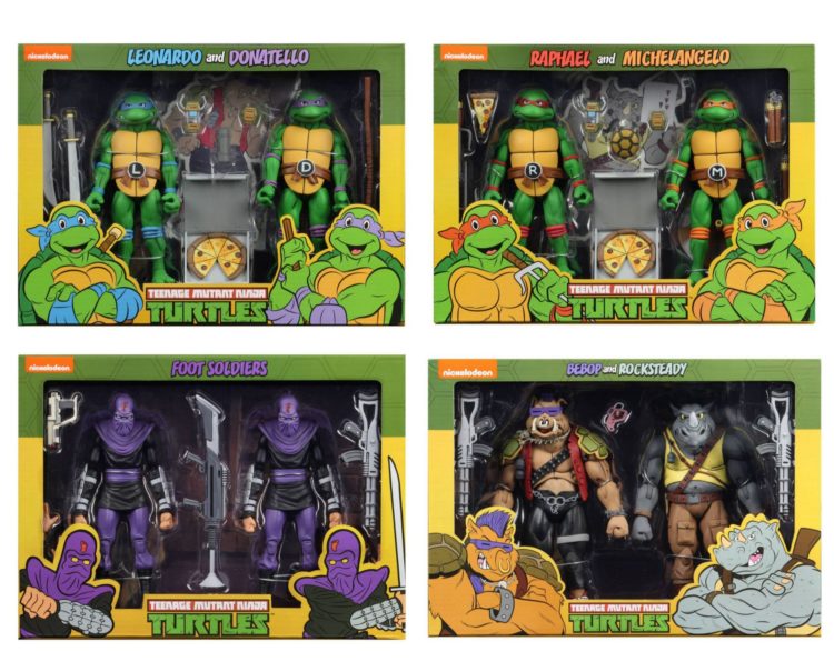 neca teenage mutant ninja turtles 2 pack