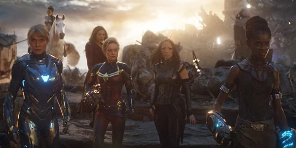 The ladies of A-Force in Avengers Endgame