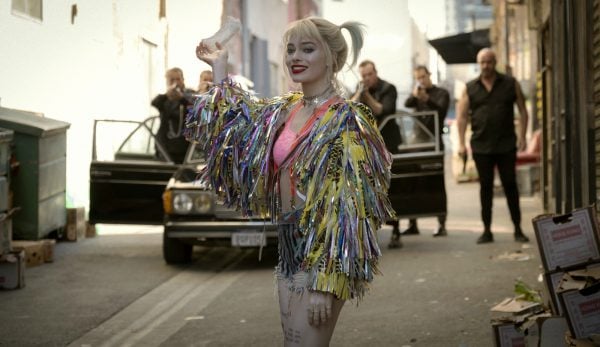 Margot Robbie as Harley Quinn in trailer screenshot
